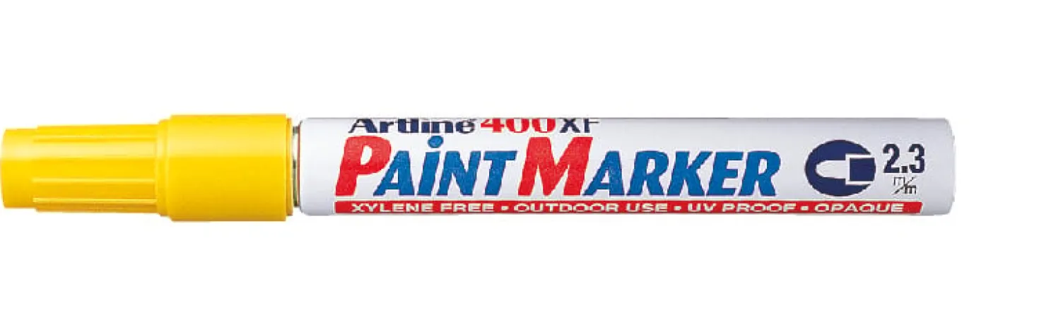 Märkpenna Artline Paintmarker 400XF, gul, 2,3 mm