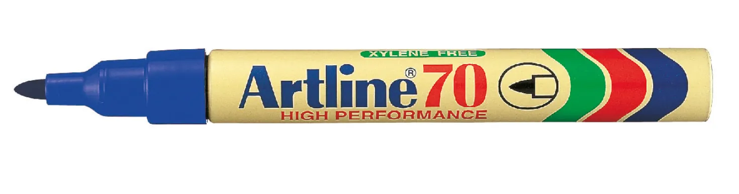 Märkpenna Artline 70 Permanent, blå, 1,5 mm