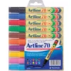 Märkpenna Artline 70, permanent, 1,5 mm, 10-pack sorterade färger
