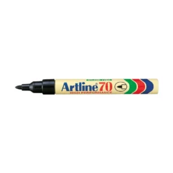 Märkpenna Artline 70 Permanent, svart, 1,5 mm rund spets, påfyllningsbar