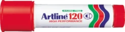 Märkpenna Artline 120, röd, 20 mm, påfyllningsbar