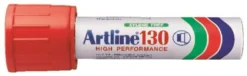 Märkpenna Artline 130, röd, 30 mm, påfyllningsbar