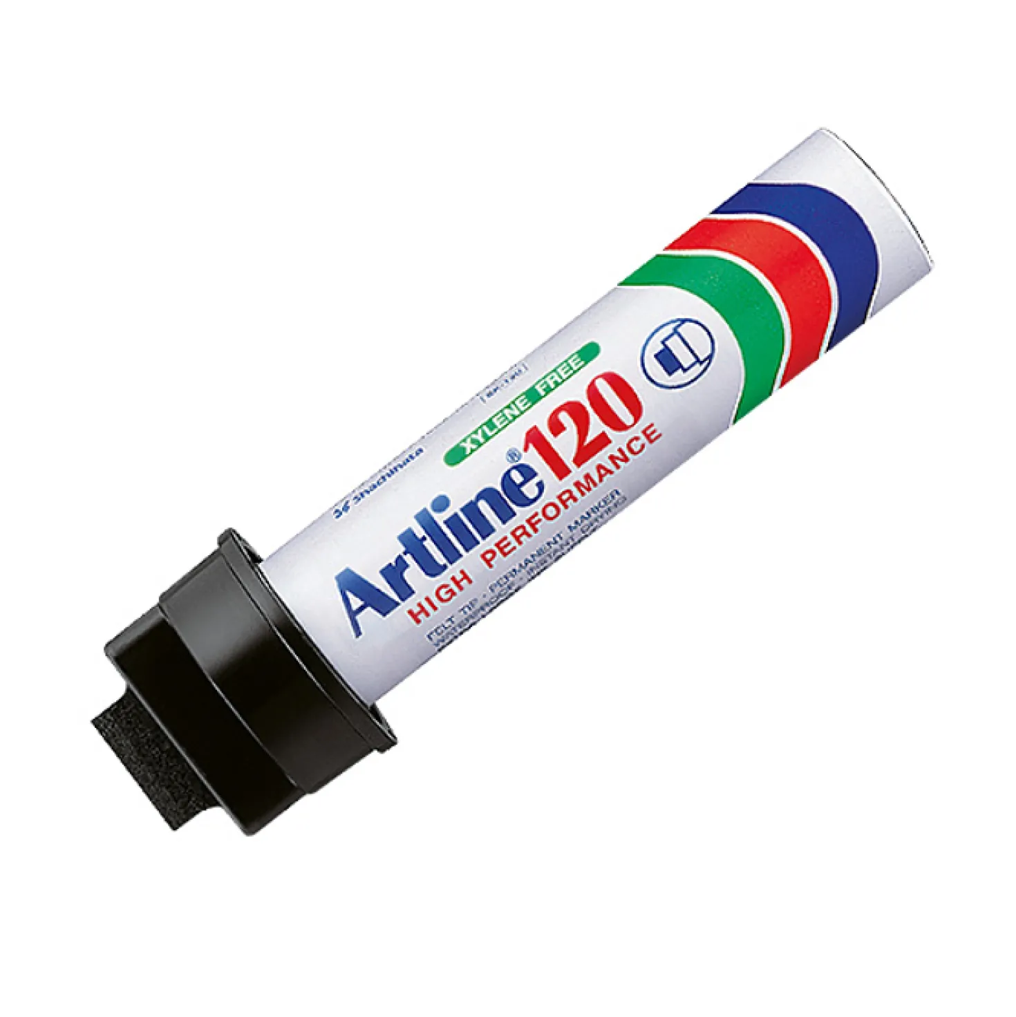 Märkpenna Artline 120, svart, 20 mm spets, påfyllningsbar