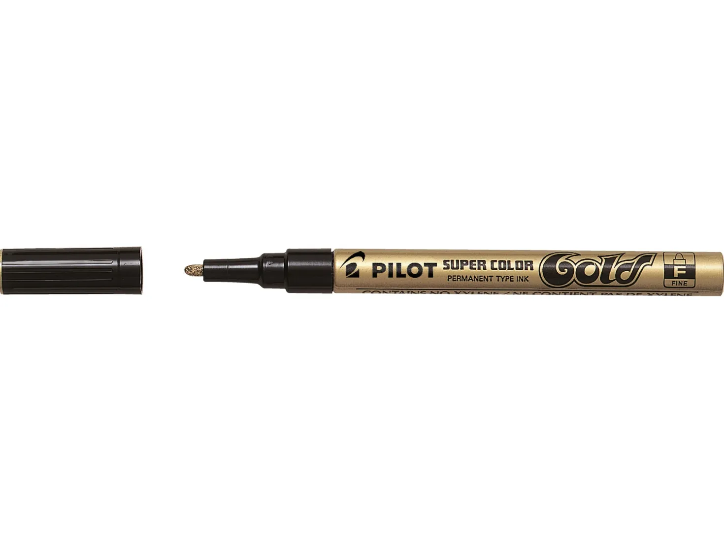 Märkpenna Pilot Fin Guld, permanent, 1,0 mm