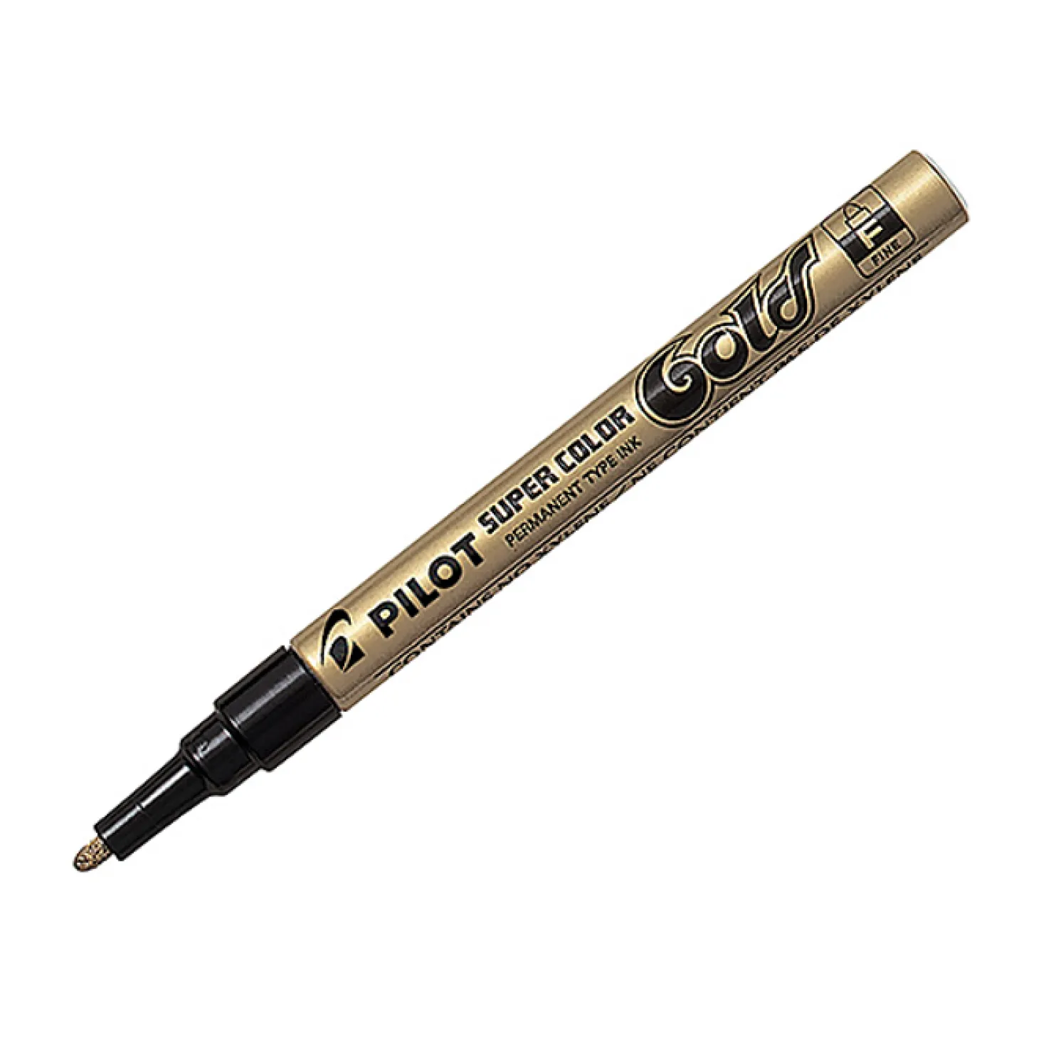 Märkpenna Pilot Fin Guld, permanent, 1,0 mm