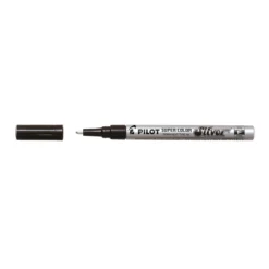 Märkpenna Pilot Fin Silver, 1,0 mm, permanent