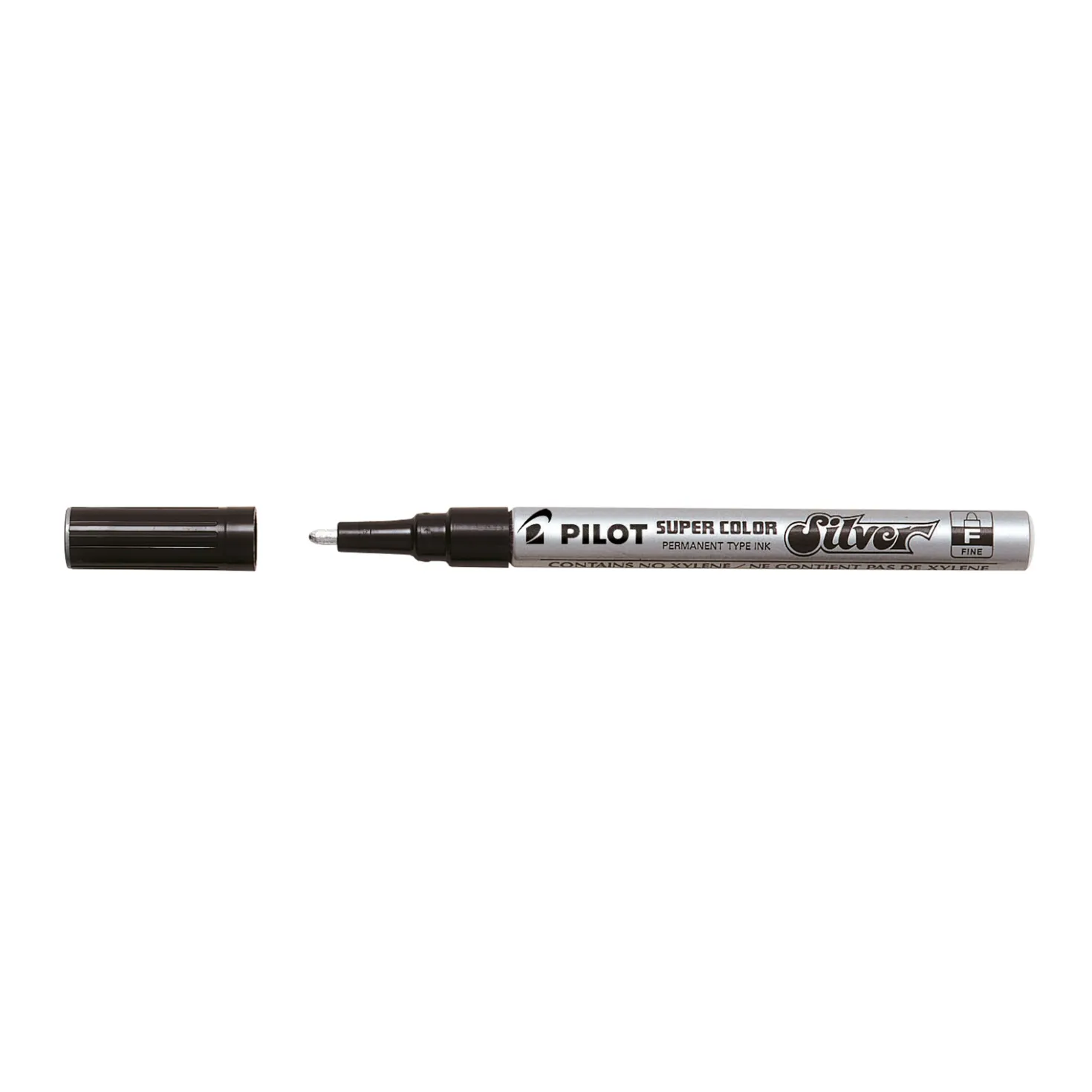 Märkpenna Pilot Fin Silver, 1,0 mm, permanent