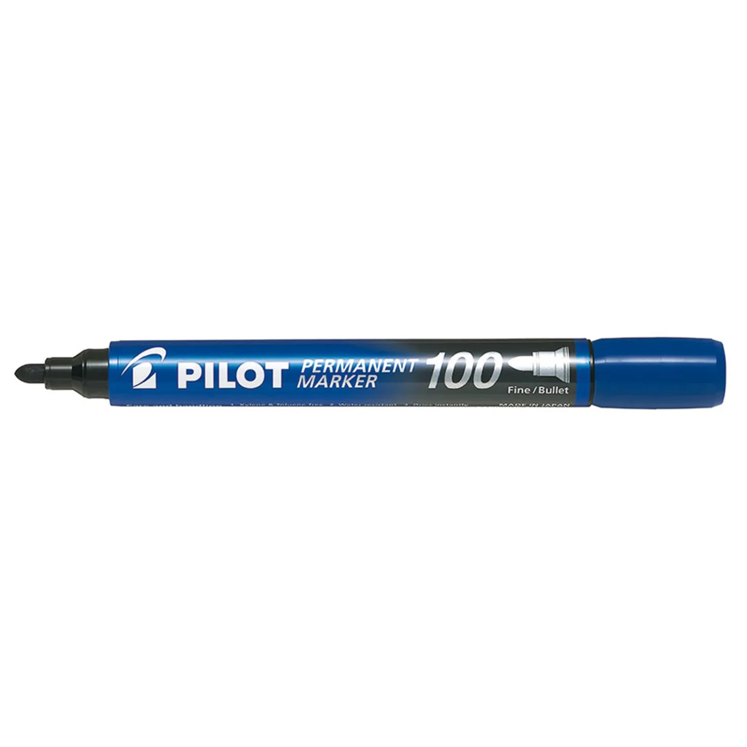 Märkpenna Pilot 100 Permanent, blå, 1,0 mm