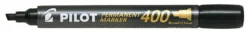 Märkpenna Pilot 400 Permanent, sned spets 2,5 mm, svart
