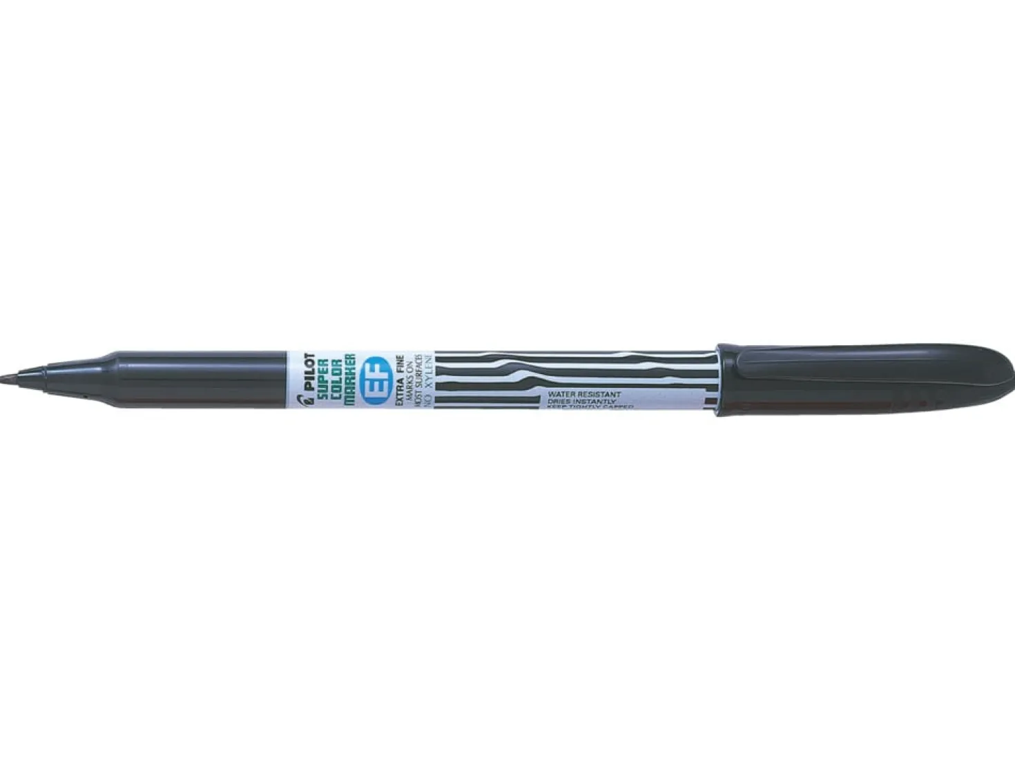 Märkpenna Pilot Super Color Extra Fine, svart, 0,9 mm