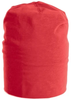 Mössa Beanie Projob 9039, fleecefodrad, röd