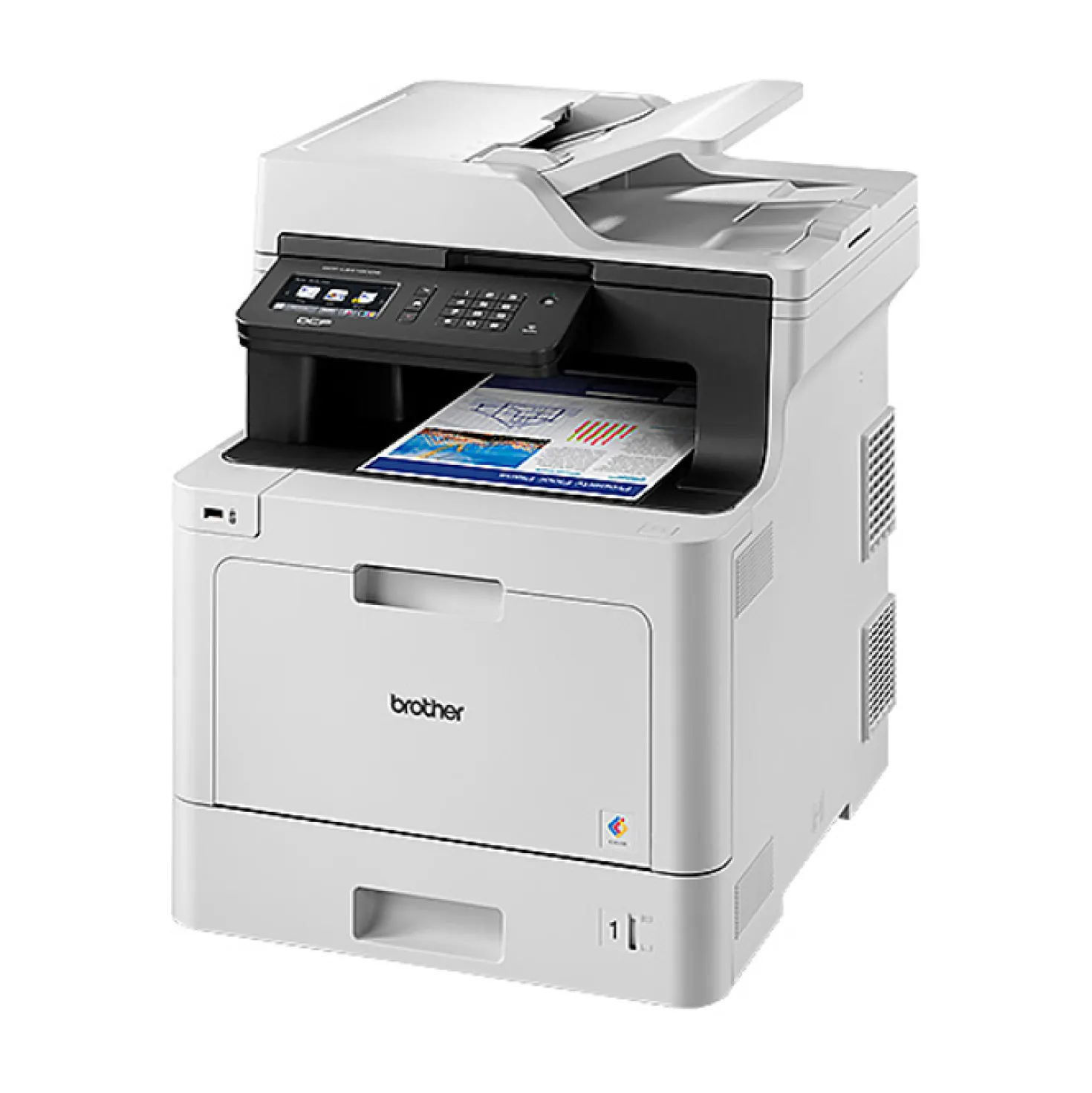 Multifunktionsskrivare Brother DCP-L8410CDW, färglaser, 31 spm, Wi-Fi