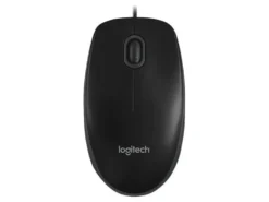 Mus Logitech B100 Optical, trådbunden USB, svart