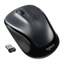 Mus Logitech M325s Trådlös, mikroprecisionsrullning, mörkgrå