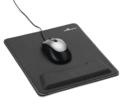 Musmatta Durable ERGOTOP med handledsstöd, textilklädd