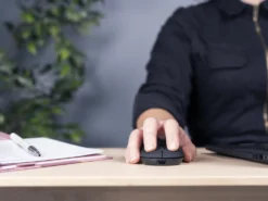 Mus Trust Puck trådlös, laddningsbar, tyst klick, Bluetooth