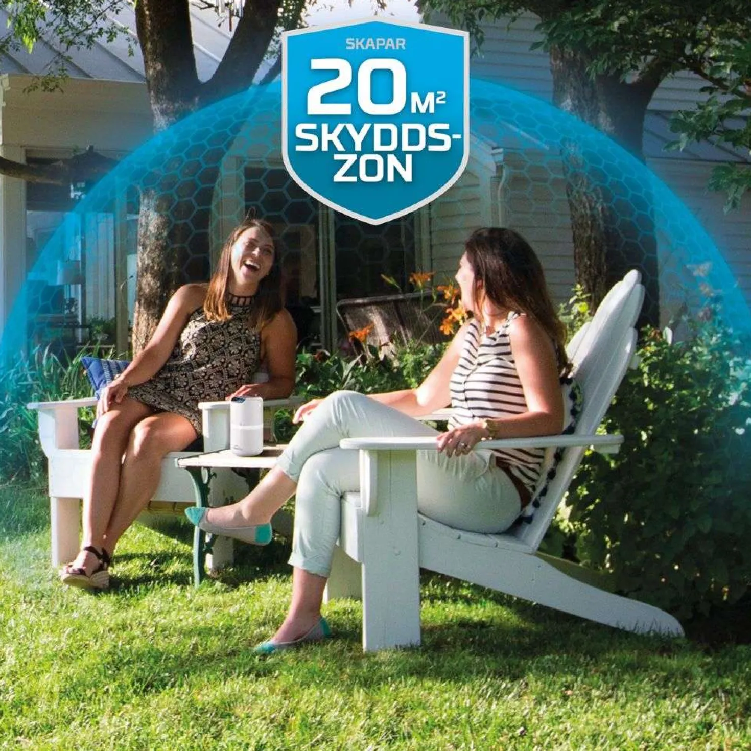 Myggskydd Thermacell MR-300, sladdlöst, 20 m², vit