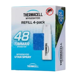 Myggskydd Thermacell Refill 4-pack, 48 timmar, 12 mattor