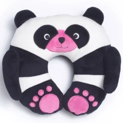 Nackkudde Travelblue Chi Chi the Panda, pandamotiv, mjuk plysch