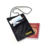 Nackplånbok Travelblue RFID-skyddad, svart och beige