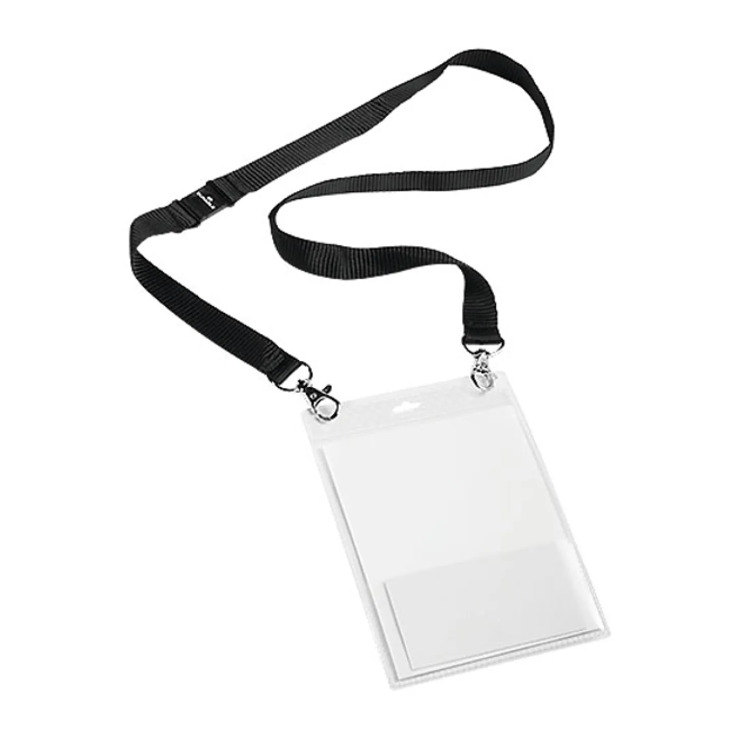 Namnskylt Durable Event A6 med textilhalsband, 10 st