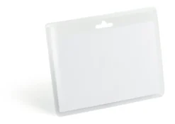 Namnskylt Durable med Eurohål, 60x90 mm, liggande