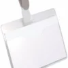 Namnskylt Durable med vridbart clips, 90x60 mm, 25 st