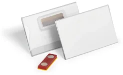 Namnskylt Durable 54x90 med magnetfäste