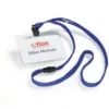 Namnskylt Durable 60x90mm med halsband, liggande