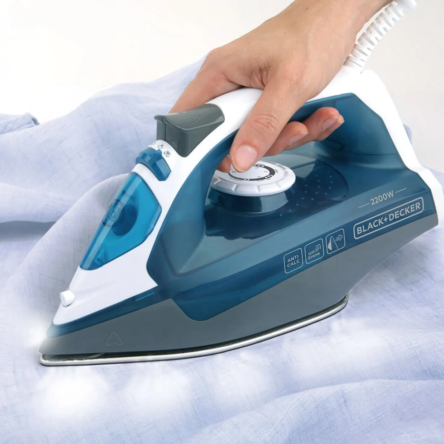 Ångstrykjärn BlackDecker ES9180070B, 2200W, 120 g/min ånga