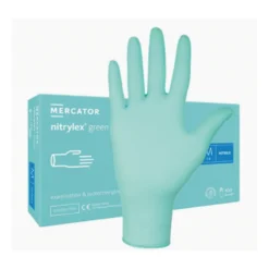 Nitrilhandske Mercator Nitrylex Green Latexfri, mintgrön, 100 st