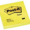 Notisblock Post-it Notes Neongul, 76x76mm
