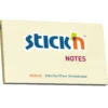 Notisblock Stick n Notes, gul, 76x127mm, 12x100 blad