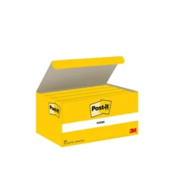 Notislappar Post-it 653 Gul, 38x51 mm, 12 block/fp