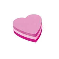 Notislappar Post-it Hjärta, rosa