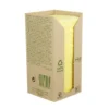 Notislappar Post-it Recycled Gul, 76x76mm, 16 block, 1600 ark