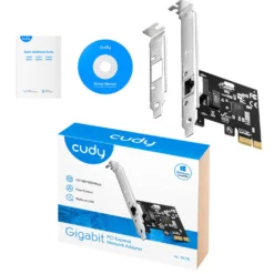 Nätverkskort CUDY PE25 2.5 Gigabit PCI-E, lågprofil, 1 port