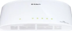 Nätverksswitch D-Link DGS-1005D Ohanterad, 5 portar, Gigabit