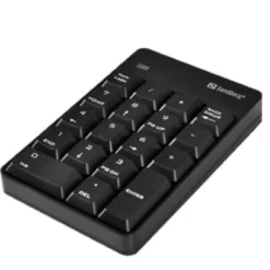 Numeriskt tangentbord Sandberg Wireless Numeric Keypad 2, svart
