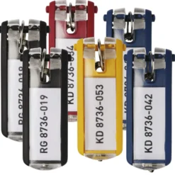 Nyckelbricka Durable KEY CLIP, storpack