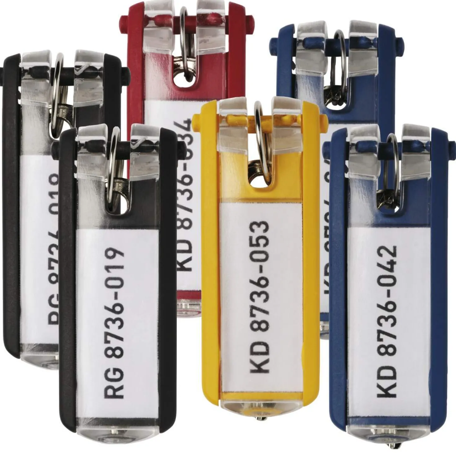 Nyckelbricka Durable KEY CLIP, storpack