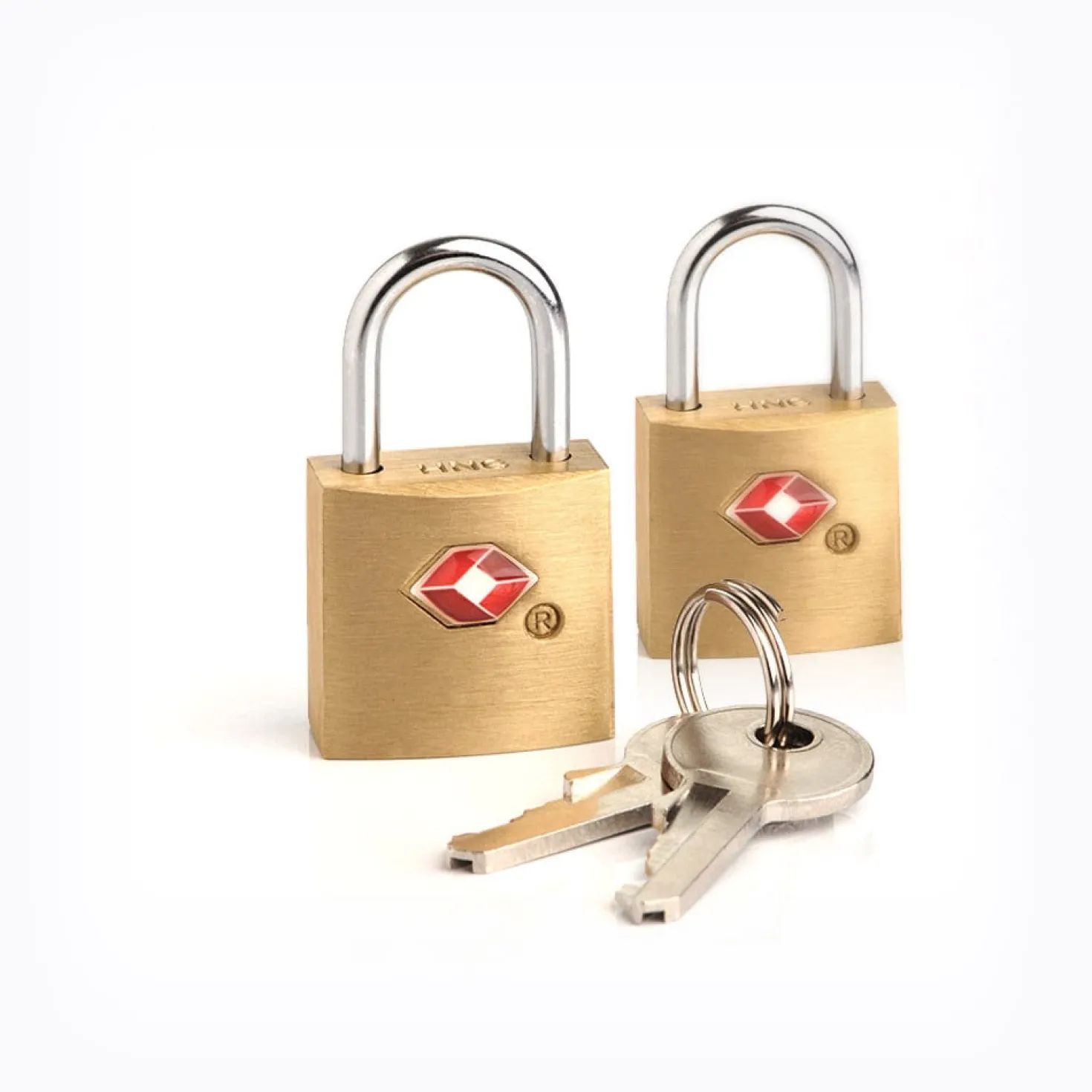 Nyckellås Travelblue Travel Sentry TSA-godkänt, silver