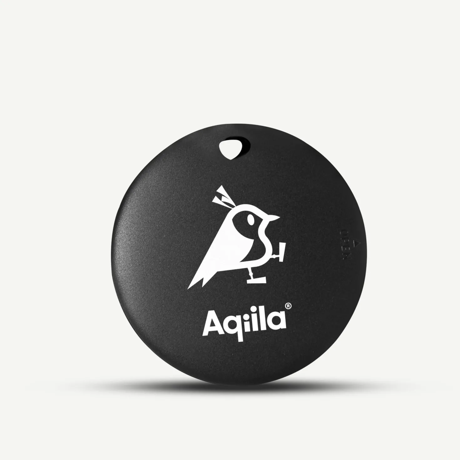 Nyckelringsspårare Aqiila Tagbird, svart, 4-pack