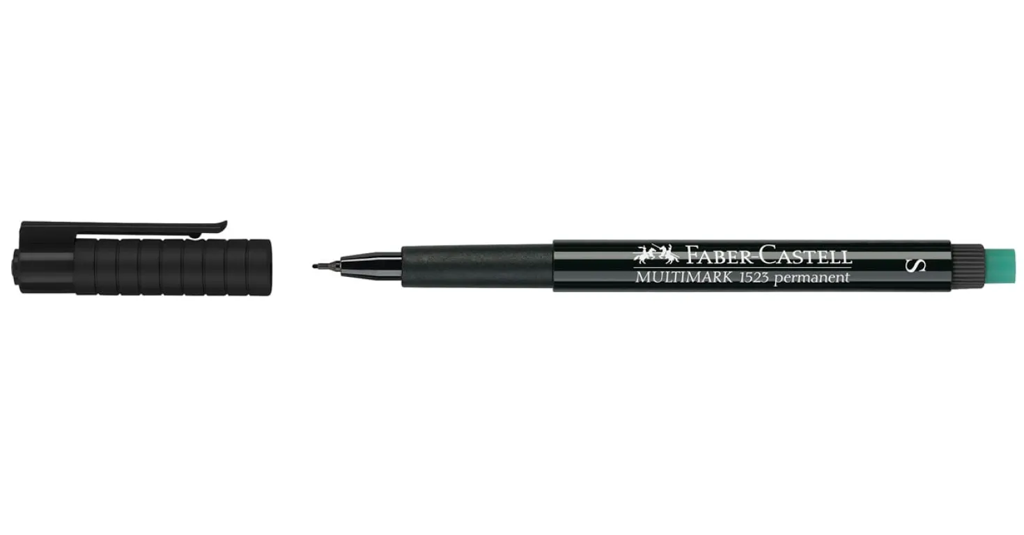 Overheadpenna Faber-Castell Multimark P Sf, permanent, svart