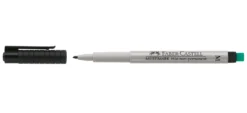 Overheadpenna Faber-Castell Multimark V M Vattenlöslig, svart, 1,0 mm