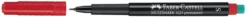 Overheadpenna Faber-Castell Multimark P Sf, röd, permanent