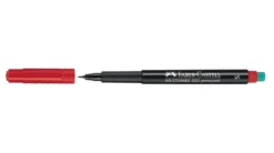 Overheadpenna Faber-Castell Multimark P Sf, röd, permanent