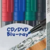 Overheadpenna Faber-Castell Multimark P M, permanent, 4-set