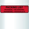 Packsedelskuvert Docustick C6 med tryck, självhäftande, 1000 st