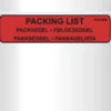 Packsedelskuvert Docustick C5 med tryck, självhäftande, 1000 st